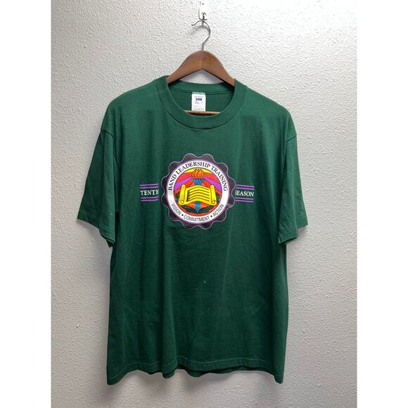 Vintage Band Leadership Shirt Training Vision XL paint stains - Picture 1 of 11